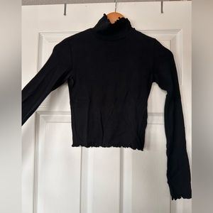 Sunday best cropped turtle neck